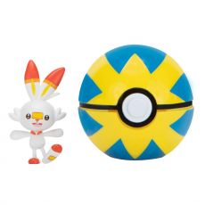 Pokémon Clip'n'Go Poké Ball Scorbunny & Quick Ball