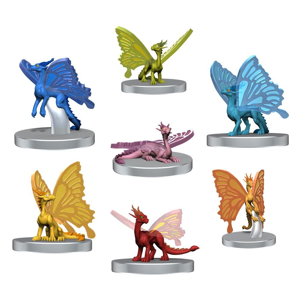 D&D Icons of the Realms pre-painted Miniatures Pride of Faerie Dragons Wizkids