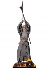 Lord Of The Rings Master Forge Series Soška 1/2 Gandalf The Grey Ultimate Edition 156 cm