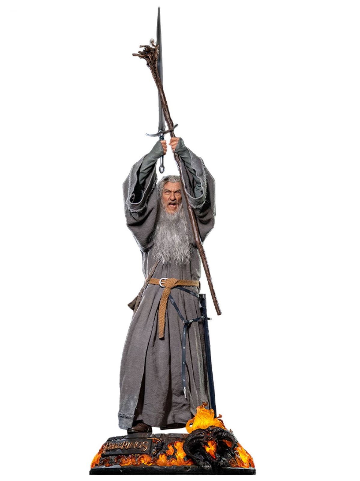 Lord Of The Rings Master Forge Series Soška 1/2 Gandalf The Grey Ultimate Edition 156 cm Infinity Studio