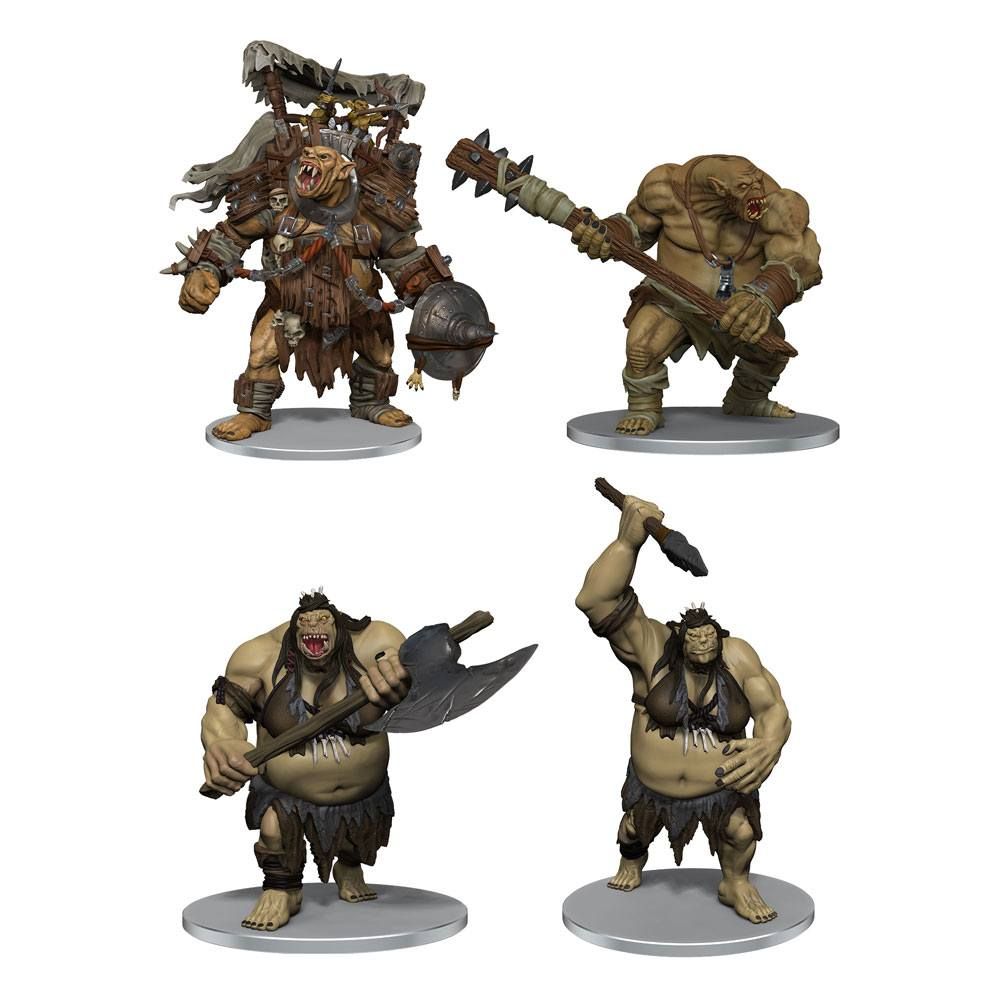 D&D Icons of the Realms pre-painted Miniatures Ogre Warband Wizkids