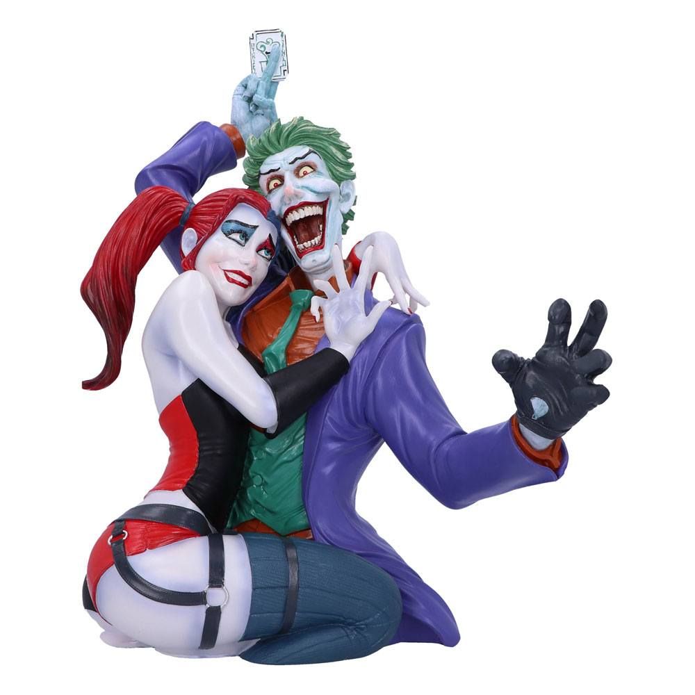 DC Comics Bysta The Joker and Harley Quinn 37 cm Nemesis Now