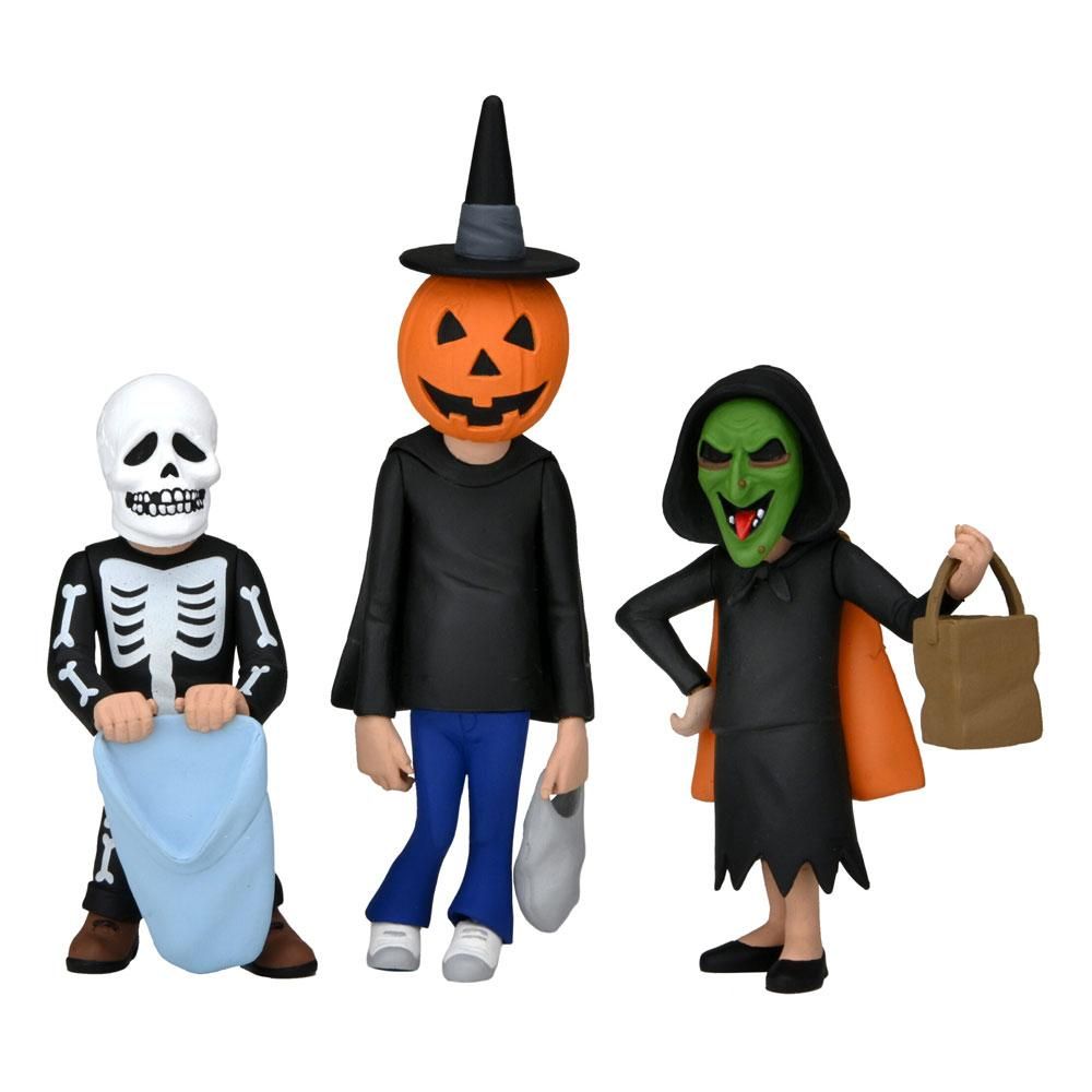 Halloween III: Season of the Witch Toony Terrors Akční Figure 3-Pack Trick or Treaters 15 cm NECA