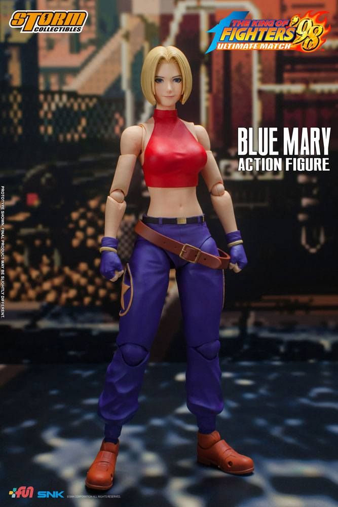 King of Fighters '98: Ultimate Match Akční Figure 1/12 Blue Mary 17 cm Storm Collectibles