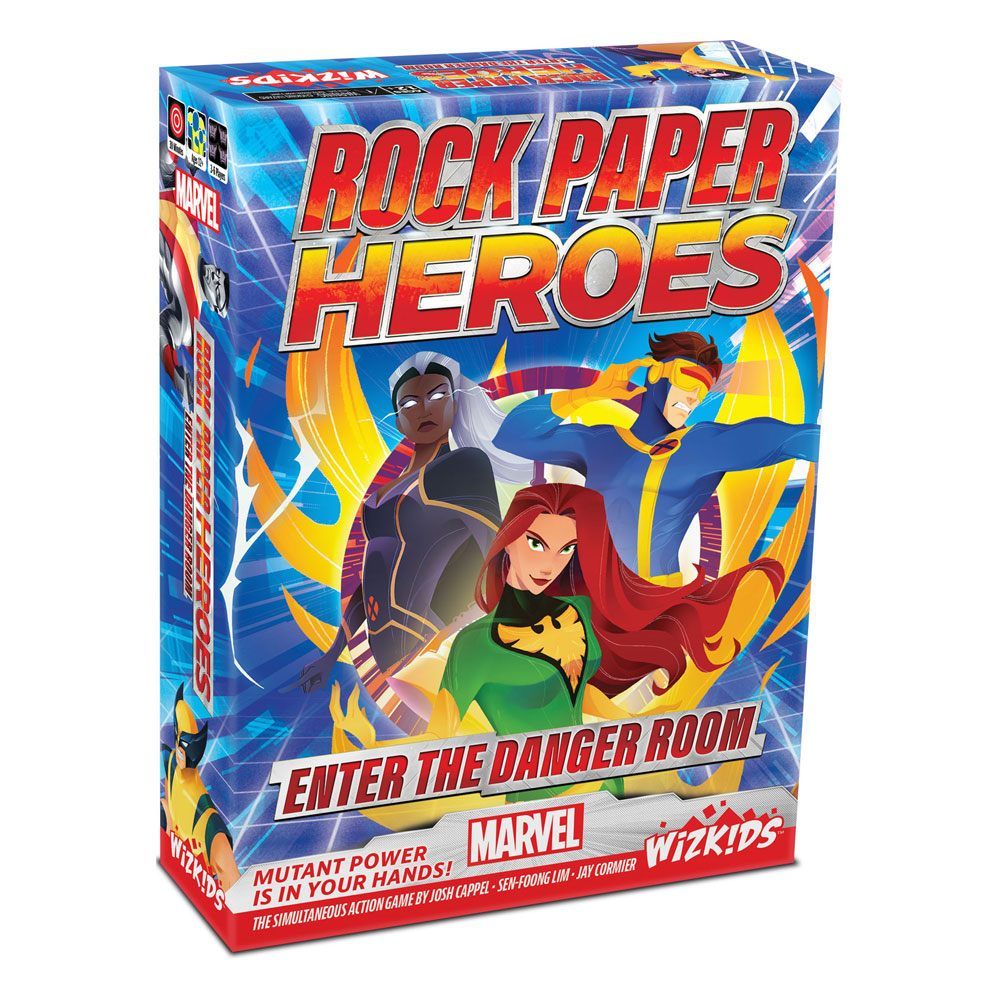 Marvel Board Game Rock Paper Heroes: Enter the Danger Room Anglická Verze Wizkids