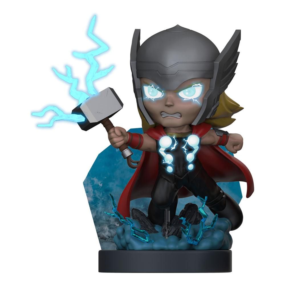Marvel Superama Mini Diorama Thor God Mode (Black Light) Exclusive 10 cm The Loyal Subjects