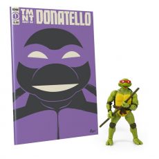 Teenage Mutant Ninja Turtles BST AXN x IDW Akční Figure & Comic Book Donatello Exclusive 13 cm
