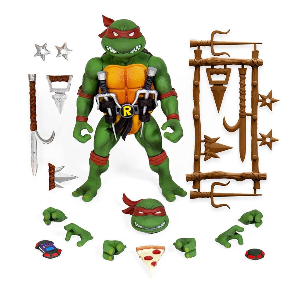 Teenage Mutant Ninja Turtles Ultimates Akční Figure Raphael Verze 2 18 cm Super7