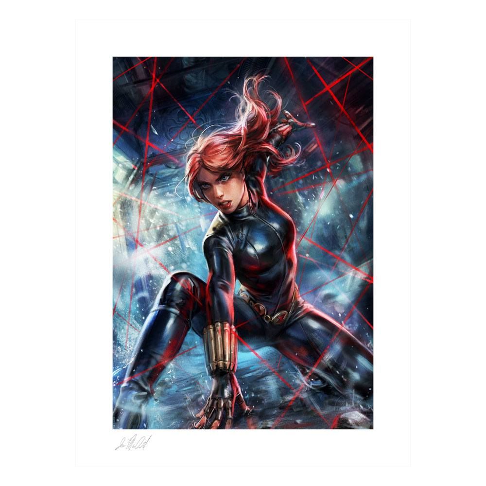 Marvel Comics Art Print Black Widow 46 x 61 cm - unframed Sideshow Collectibles
