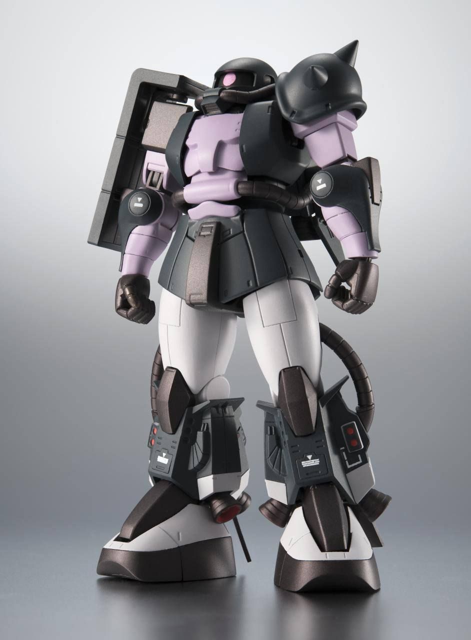 Moblie Suit Gundam MSV Robot Spirits Akční Figure (Side MS) MS-06R-1A ZAKUII High Mobility Type Black Tri Stars ver. A.N.I.M.E. xx cm Bandai Tamashii Nations