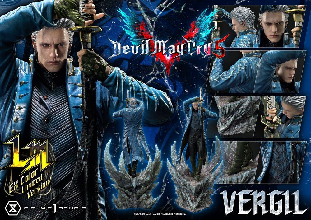 Devil May Cry 5 Soška 1/4 Vergil Exclusive Verze 77 cm Prime 1 Studio
