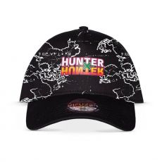 Hunter X Hunter Curved Bill Kšiltovka Logo AOP Difuzed