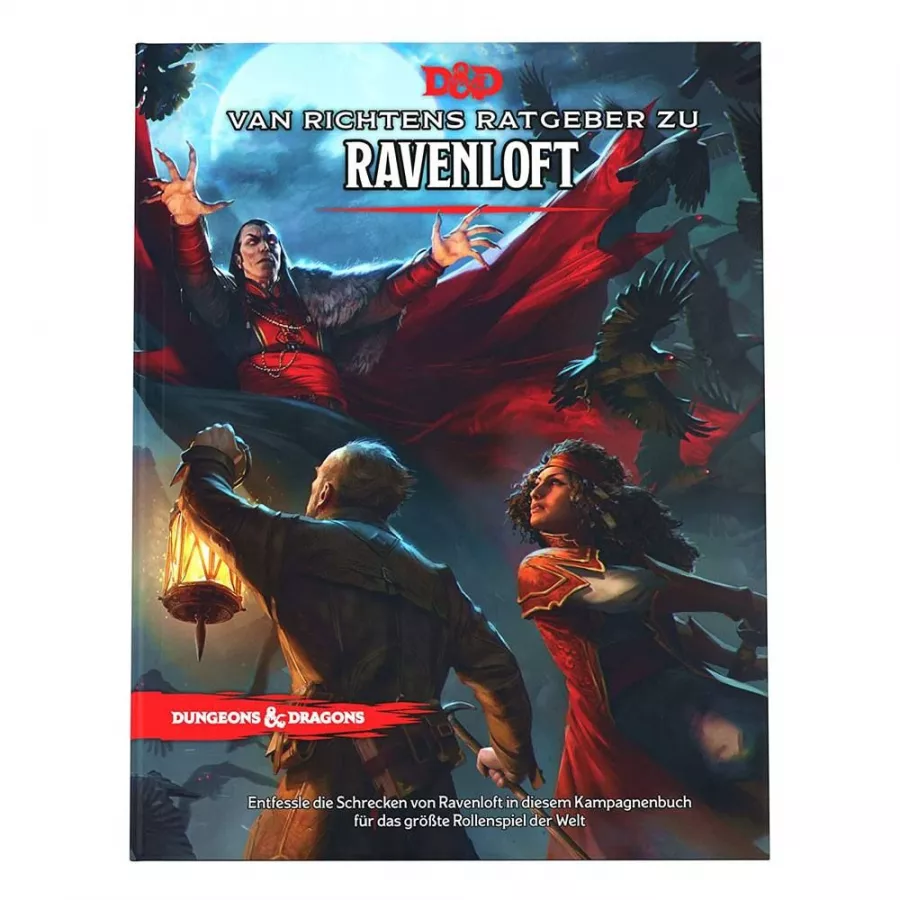Dungeons & Dragons RPG Van Richtens Ratgeber zu Ravenloft Německá Wizards of the Coast