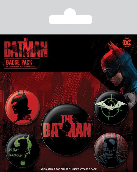 Batman Pin-Back Buttons 5-Pack The Batman Pyramid International