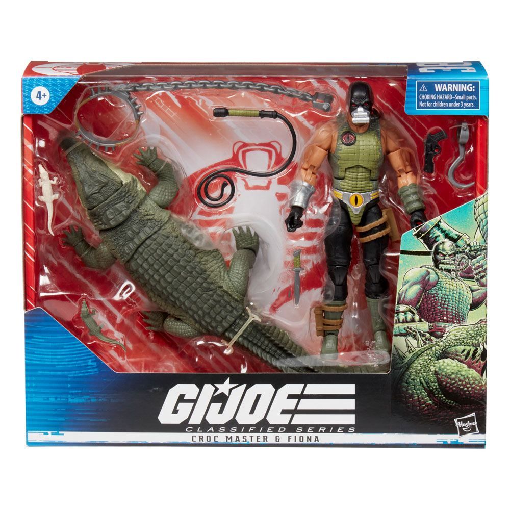 G.I. Joe Classified Series Akční Figure 2022 Croc Master & Fiona 15 cm Hasbro