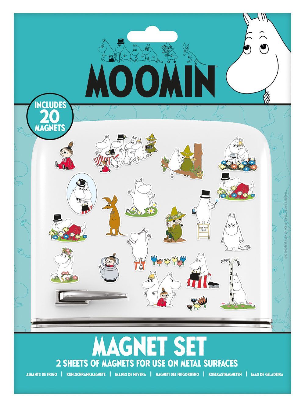 Moomin Fridge Magnets Moomins Pyramid International