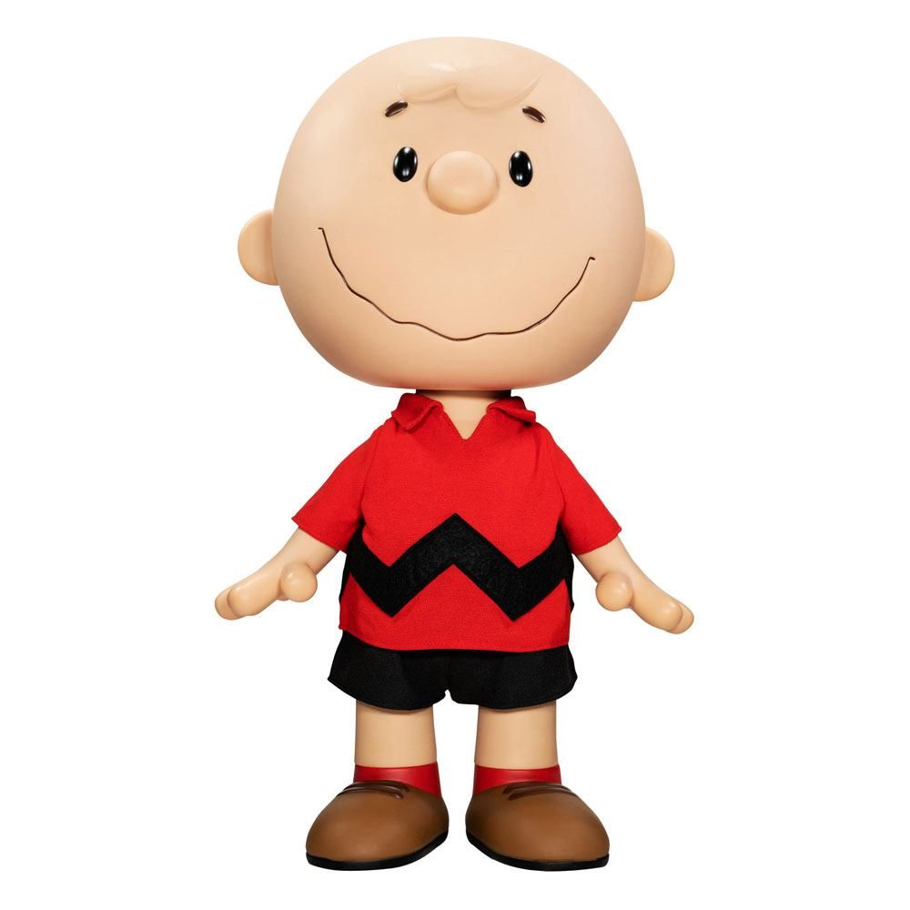 Peanuts Supersize Akční Figure Charlie Brown (Red Shirt) 41 cm Super7