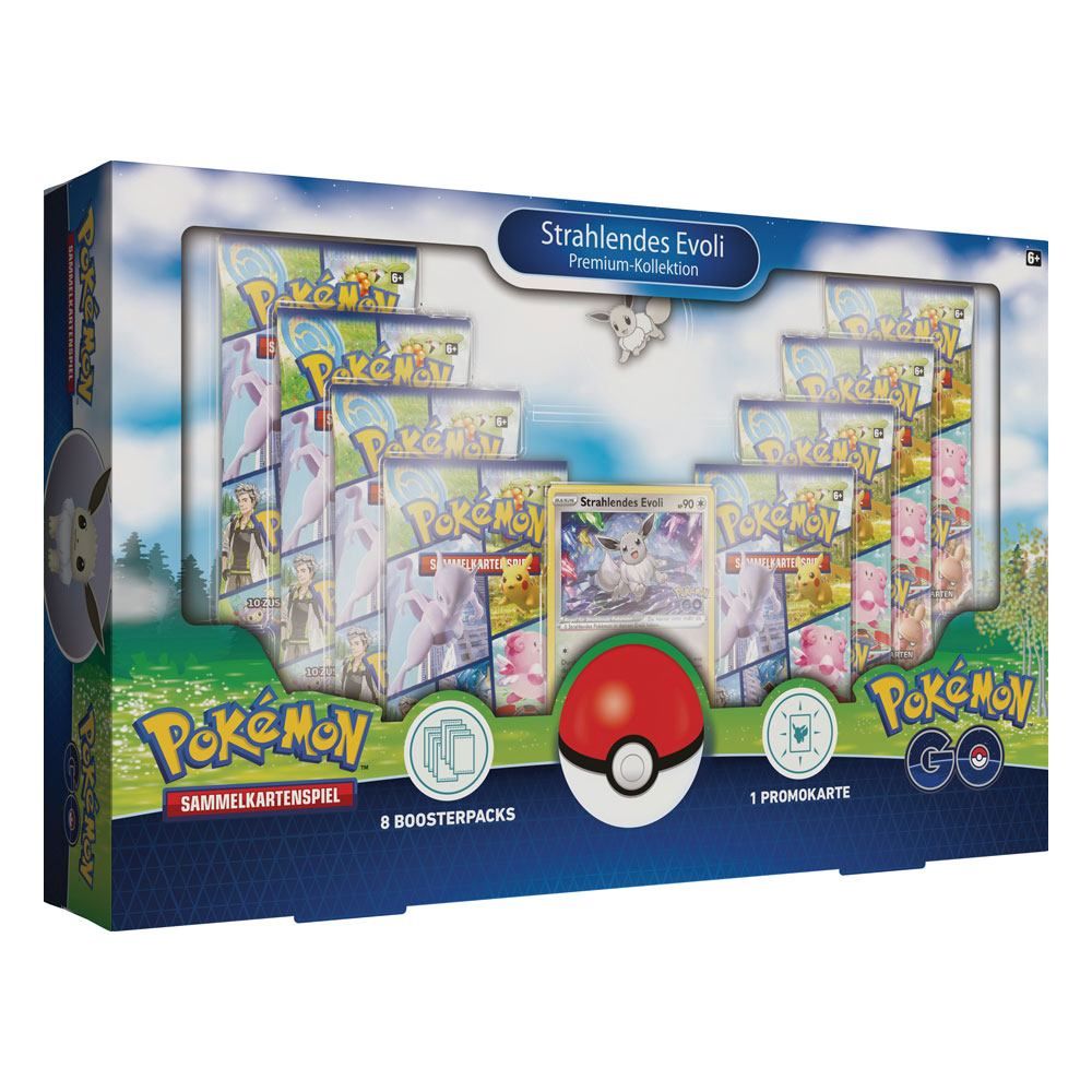 Pokémon GO Premium Kolekce Strahlendes Evoli Německá Verze Pokémon Company International
