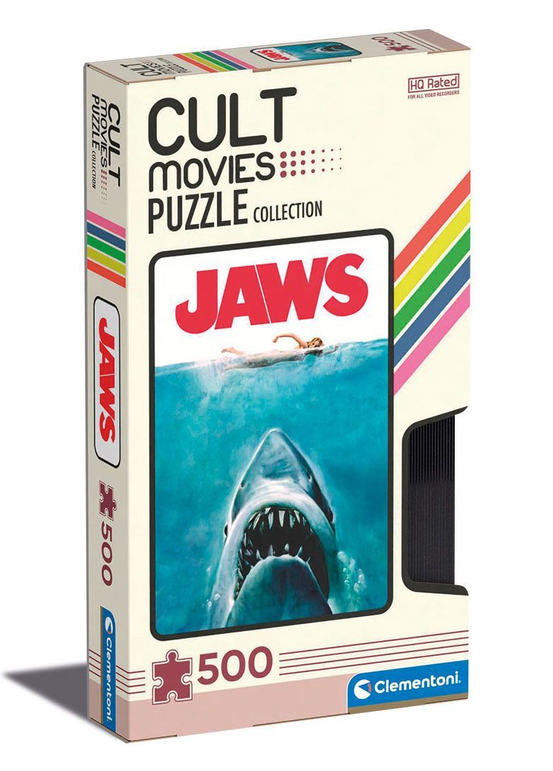 Cult Movies Puzzle Kolekce Jigsaw Puzzle Jaws (500 pieces) Clementoni