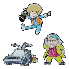 Back to the Future Pin Odznak Set Limited Japanese Edition