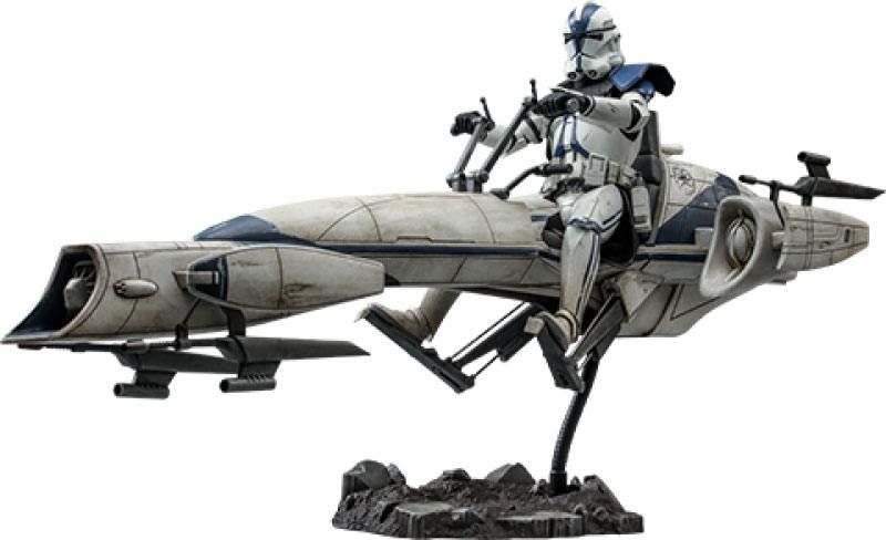 Star Wars The Clone Wars Akční Figure 1/6 Commander Appo & BARC Speeder 30 cm Hot Toys