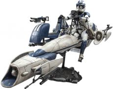 Star Wars The Clone Wars Akční Figure 1/6 Heavy Weapons Clone Trooper & BARC Speeder with Sidecar 30 cm