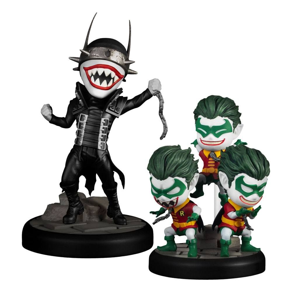 DC Comics Mini Egg Attack Figure 2-Pack Dark Nights: Metal The Batman Who Laughs & Robin Mimoni 8 cm Beast Kingdom Toys