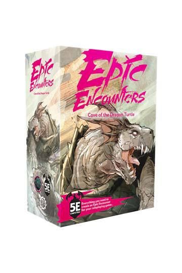 Epic Encounters RPG Board Game Cove of the Dragon Turtle Anglická Verze Steamforged Games
