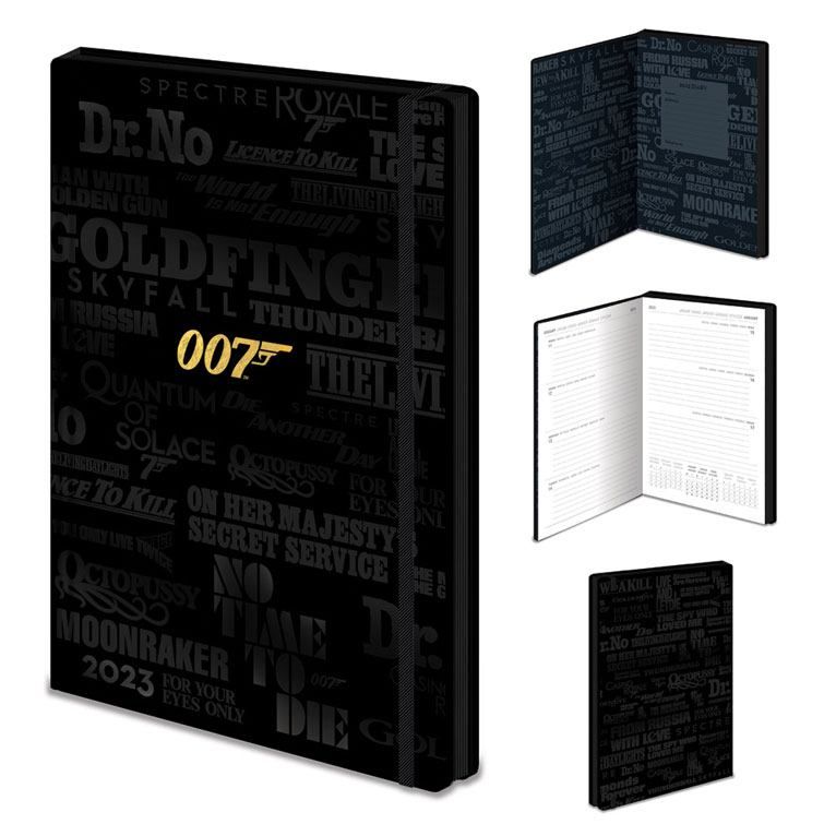 James Bond Diary 2023 007 Pyramid International