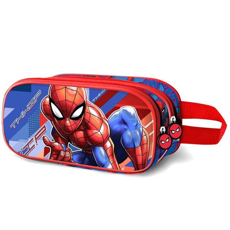 Marvel Double Penál Case Spider-Man Skew Karactermania