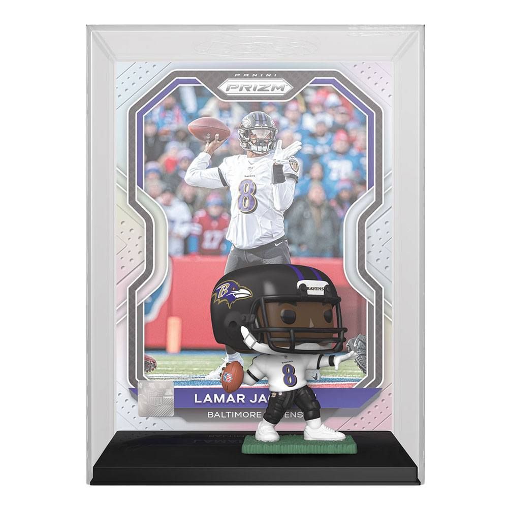 NFL Trading Card POP! Football vinylová Figure Lamar Jackson 9 cm Funko