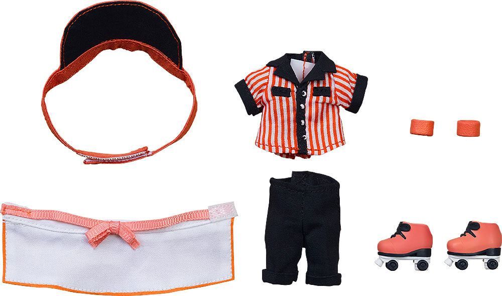 Original Character Parts for Nendoroid Doll Figures Outfit Set: Diner - Boy (Orange) Good Smile Company