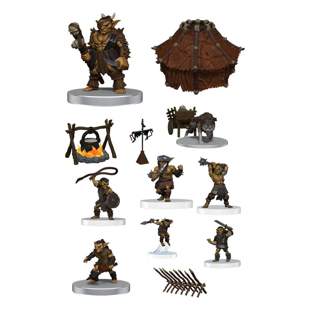 D&D Icons of the Realms pre-painted Miniatures Adventure in a Box - Goblin Camp Wizkids