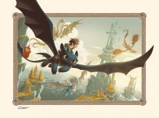 How to Train Your Dragon Art Print There Were Dragons 46 x 61 cm - unframed