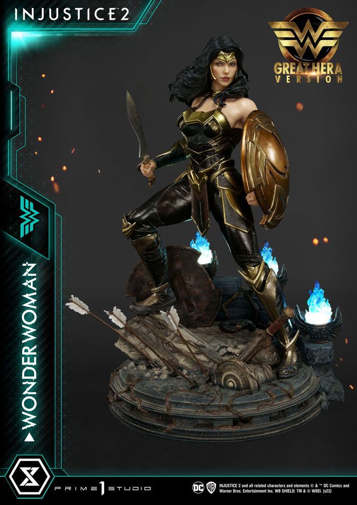 Injustice 2 Soška 1/4 Wonder Woman Great Hera Verze 53 cm Prime 1 Studio