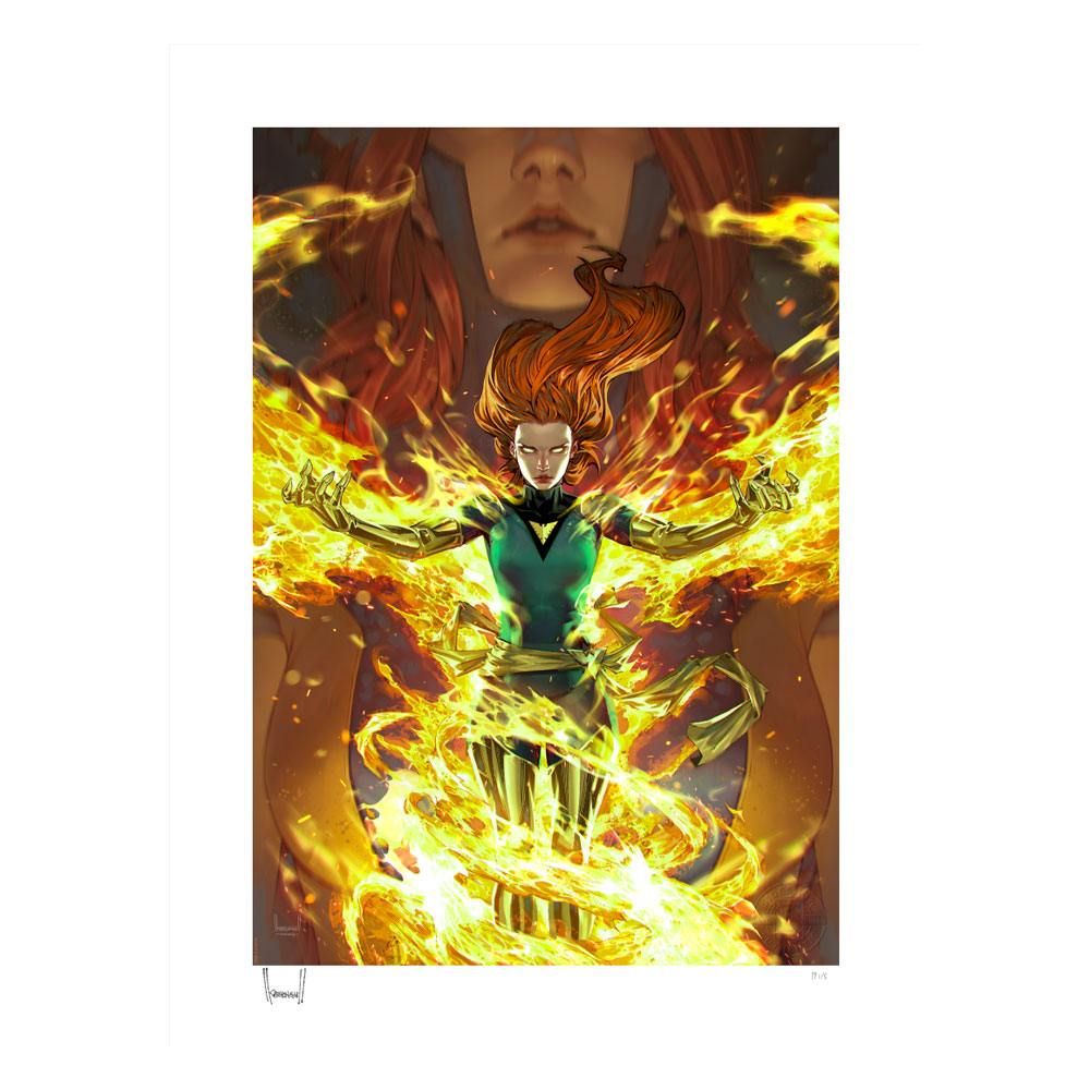 Marvel Art Print Jean Grey: Phoenix Transformation 46 x 61 cm - unframed Sideshow Collectibles