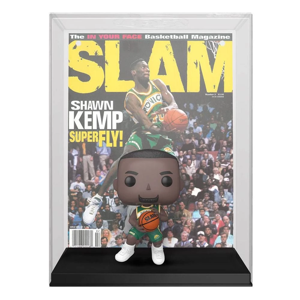 NBA Cover POP! Basketball Vinyl Figure Shawn Kemp (SLAM Magazin) 9 cm Funko