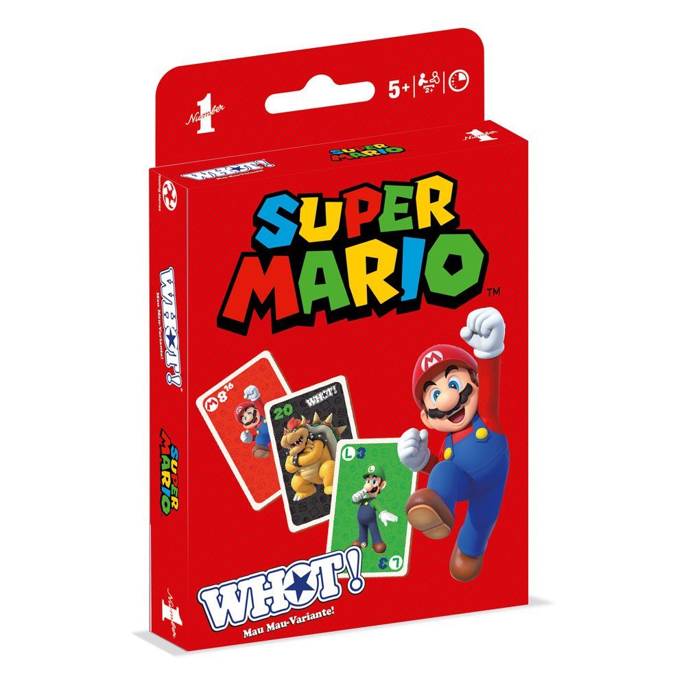 Super Mario Card Game WHOT! Německá Verze Winning Moves
