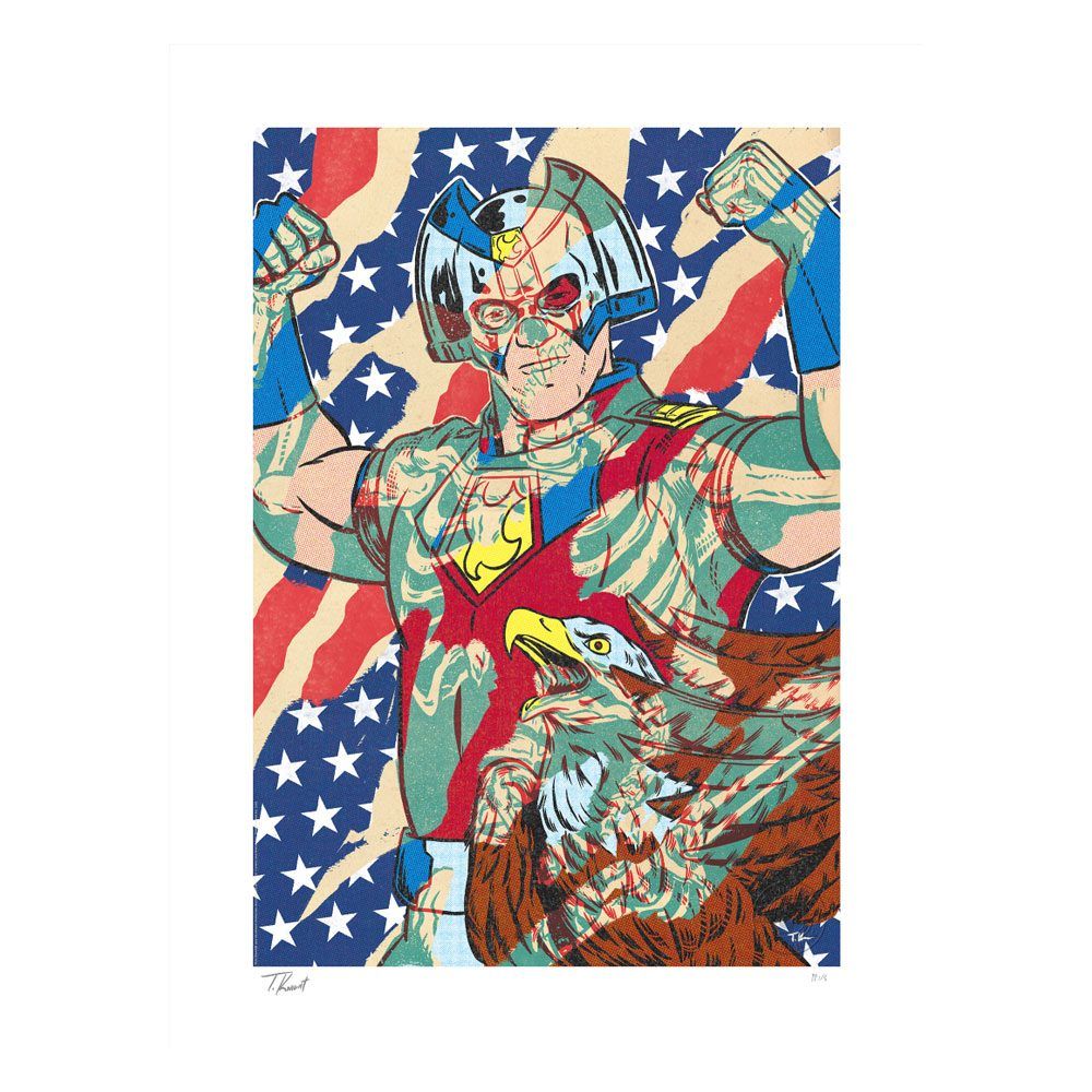 DC Comics Art Print Peacemaker 46 x 61 cm - unframed Sideshow Collectibles