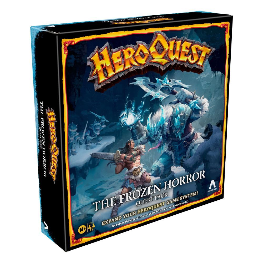 HeroQuest Board Game Expansion The Ledové Království Horror Quest Pack Anglická Hasbro