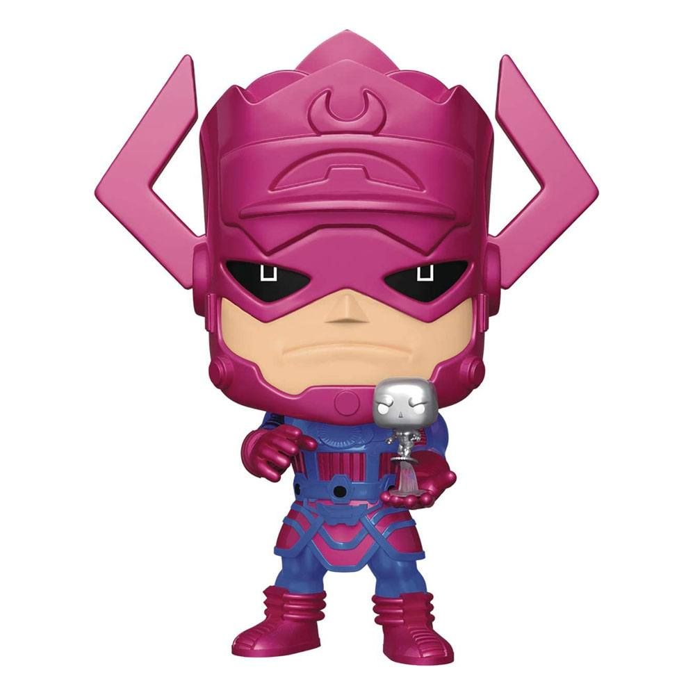 Marvel Super Sized Jumbo POP! Vinyl Figure Galactus with Silver Surfer Special Edition 25 cm Funko
