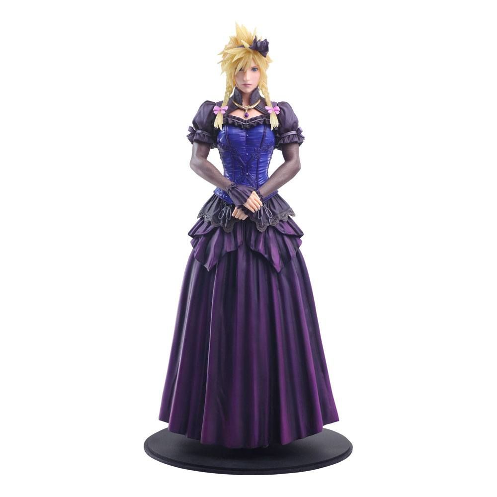 Final Fantasy VII Remake Static Arts Gallery Soška Cloud Strife Dress Ver. 28 cm Square-Enix