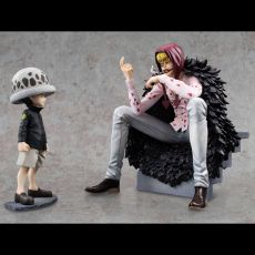 One Piece Excellent Model Limited P.O.P PVC Soška Corazon & Law Limited Edition 17 cm
