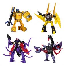 Transformers Generations Legacy Buzzworthy Bumblebee Akční Figure 4-Pack Creatures Collide