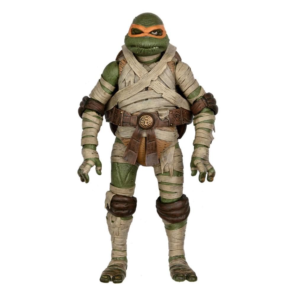 Universal Monsters x Teenage Mutant Ninja Turtles Akční Figure Ultimate Michelangelo as The Mummy 18 cm NECA