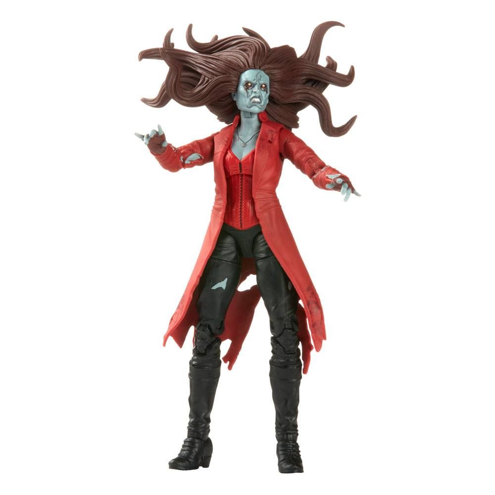 What If...? Marvel Legends Akční Figure Khonshu BAF: Zombie Scarlet Witch 15 cm Hasbro