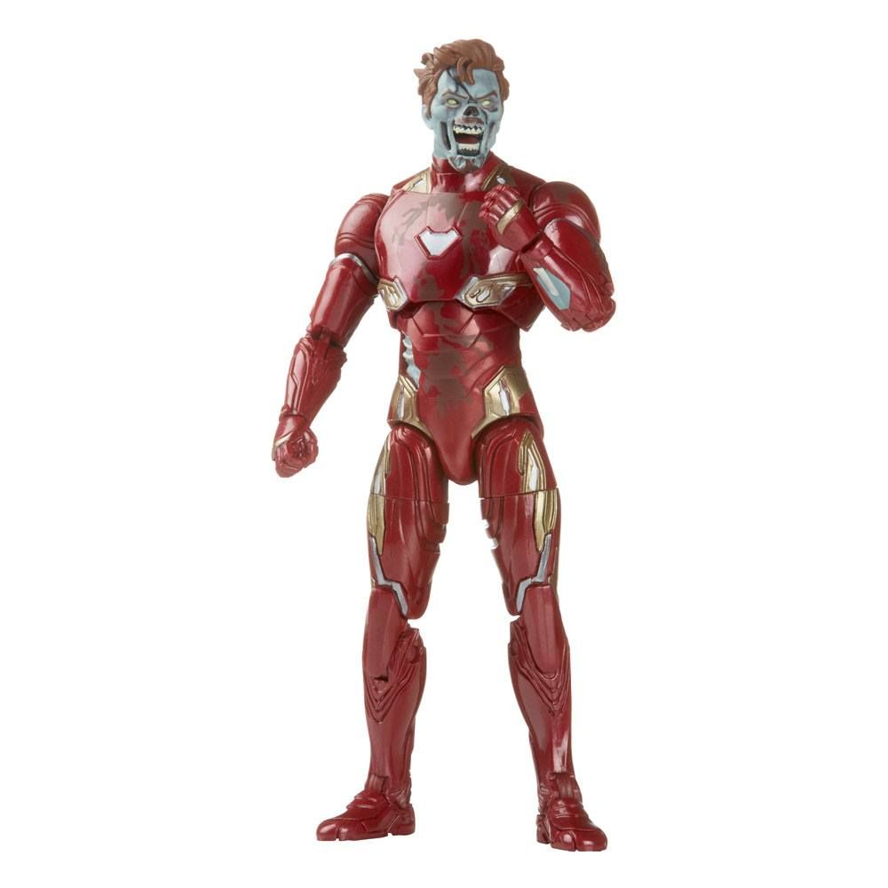 What If...? Marvel Legends Akční Figure Khonshu BAF: Zombie Iron Man 15 cm Hasbro