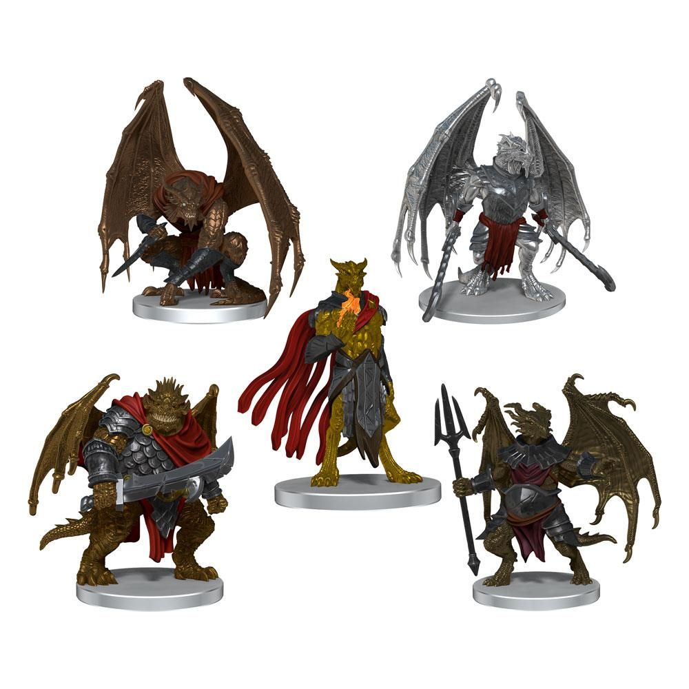 D&D Icons of the Realms pre-painted Miniatures Draconian Warband Wizkids