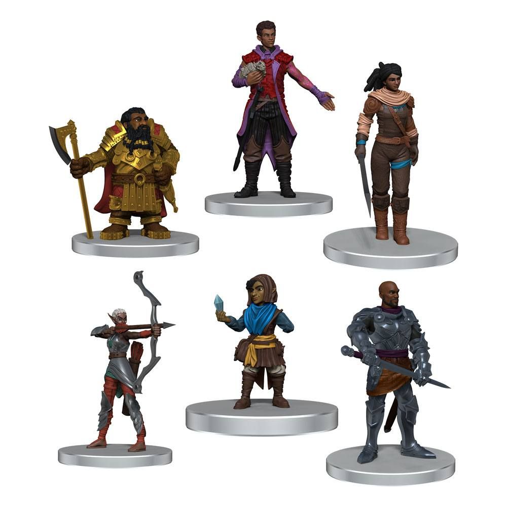 D&D Voices of the Realms pre-painted Miniatures Band of Heroes Wizkids