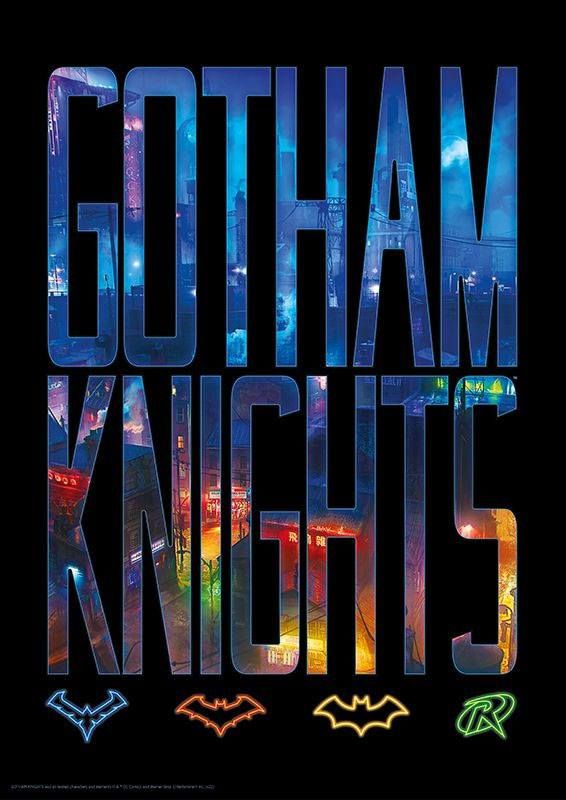 DC Comics Art Print Gotham Knights Logo Limited Edition 42 x 30 cm FaNaTtik